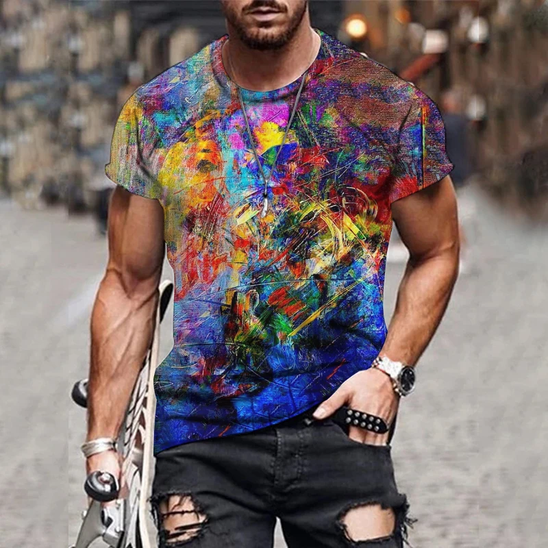 Mosaic Colorful Hip Hop Short Sleeve Men's Shirt 3D Printing Graphic Print Street Top Casual Fashion T-shirt New 2021 6XL
Mosaic Colorful Hip Hop Short Sleeve Men's Shirt 3D Printing Graphic Print Street Top Casual Fashion T-shirt New 2021 6XL