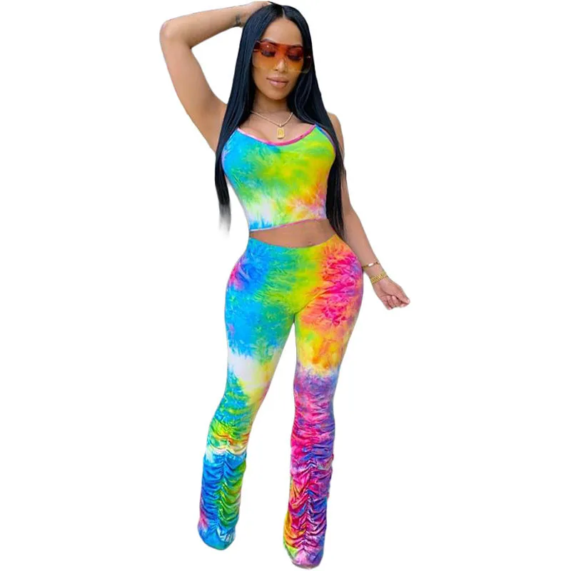 Комплект из двух предметов Женский, пикантный укороченный топ и штаны в складку, с принтом, вечерние вечеринки, клуба
Комплект из двух предметов Женский, пикантный укороченный топ и штаны в складку, с принтом, вечерние вечеринки, клуба