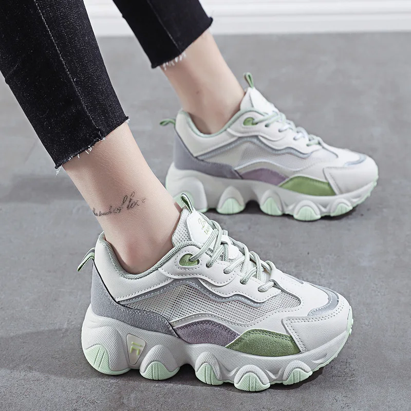 Breathable Clunky Sneakers Women's Summer New Mesh Ins Sneakers Female Student Korean Style Heighten Casual Shoes Women's
Breathable Clunky Sneakers Women's Summer New Mesh Ins Sneakers Female Student Korean Style Heighten Casual Shoes Women's