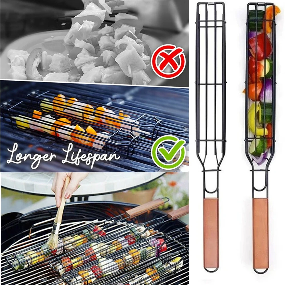 1/2PC BBQ Grill Mesh Stainless Steel Barbecue Meshes Portable Fish Grilling Mesh Barbecue Basket Tools Kitchen Accessories #Y5
1/2PC BBQ Grill Mesh Stainless Steel Barbecue Meshes Portable Fish Grilling Mesh Barbecue Basket Tools Kitchen Accessories #Y5
