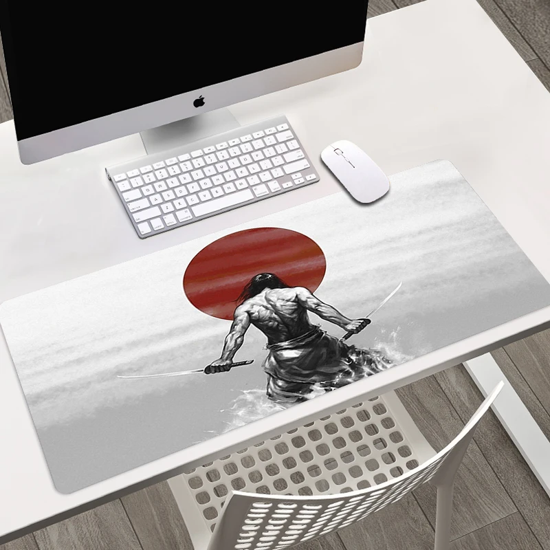 Японский Настольный коврик Bushido Samurai, мышь Xxl, аксессуары для геймеров, большая игровая клавиатура, симпатичная популярная Kawaii коврики для ПК 
Японский Настольный коврик Bushido Samurai, мышь Xxl, аксессуары для геймеров, большая игровая клавиатура, симпатичная популярная Kawaii коврики для ПК