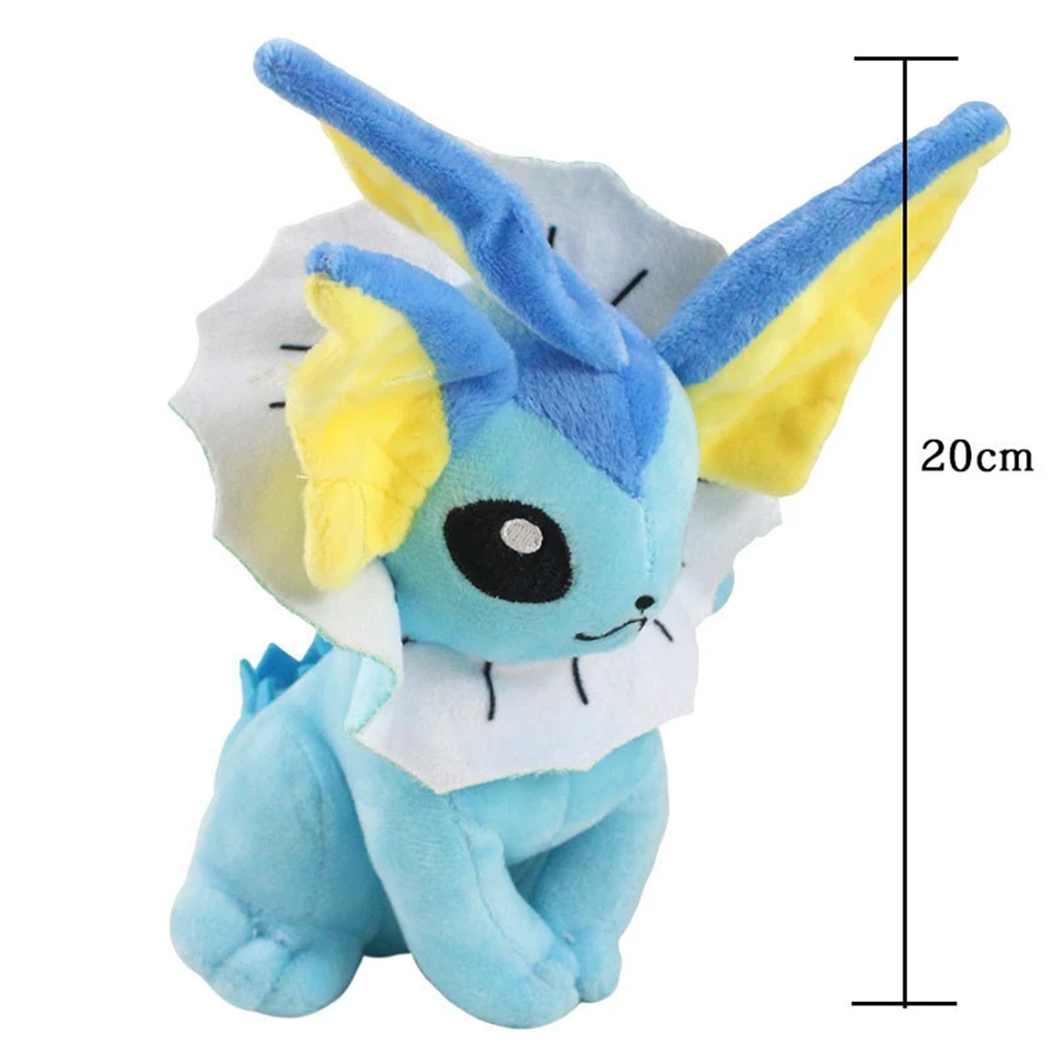 18CM Peluche Anniversaire Pokemon Vaporeon Plush Dolls Cute Kawaii Movie Anime Pokmon Short Stuffed Cartoon Girl Gift Kids Toy
18CM Peluche Anniversaire Pokemon Vaporeon Plush Dolls Cute Kawaii Movie Anime Pokmon Short Stuffed Cartoon Girl Gift Kids Toy