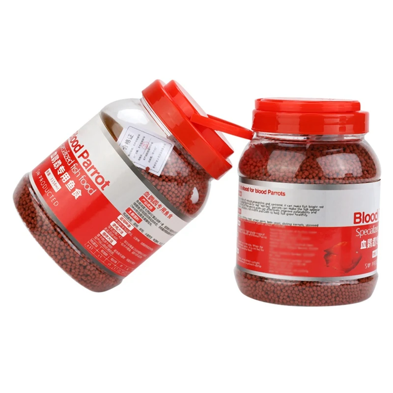 500g/Bottle Blood Parrot Fish Food Intense Red Enhancing Fast Coloring 1mm Red Small Pellets Aquarium Fish Tank Supplies
500g/Bottle Blood Parrot Fish Food Intense Red Enhancing Fast Coloring 1mm Red Small Pellets Aquarium Fish Tank Supplies