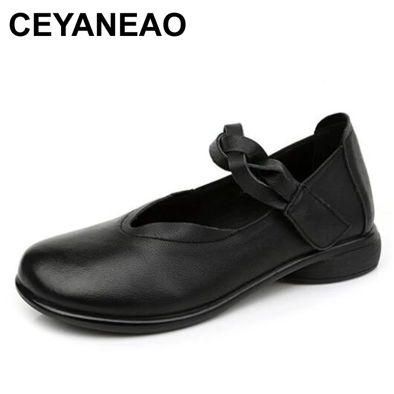 CEYANEAO Summer Best Selling New High Concise Cowhide Shoes Lightweight Soft Leather Low Comfort Low Heel Shoes FashionPopular
CEYANEAO Summer Best Selling New High Concise Cowhide Shoes Lightweight Soft Leather Low Comfort Low Heel Shoes FashionPopular