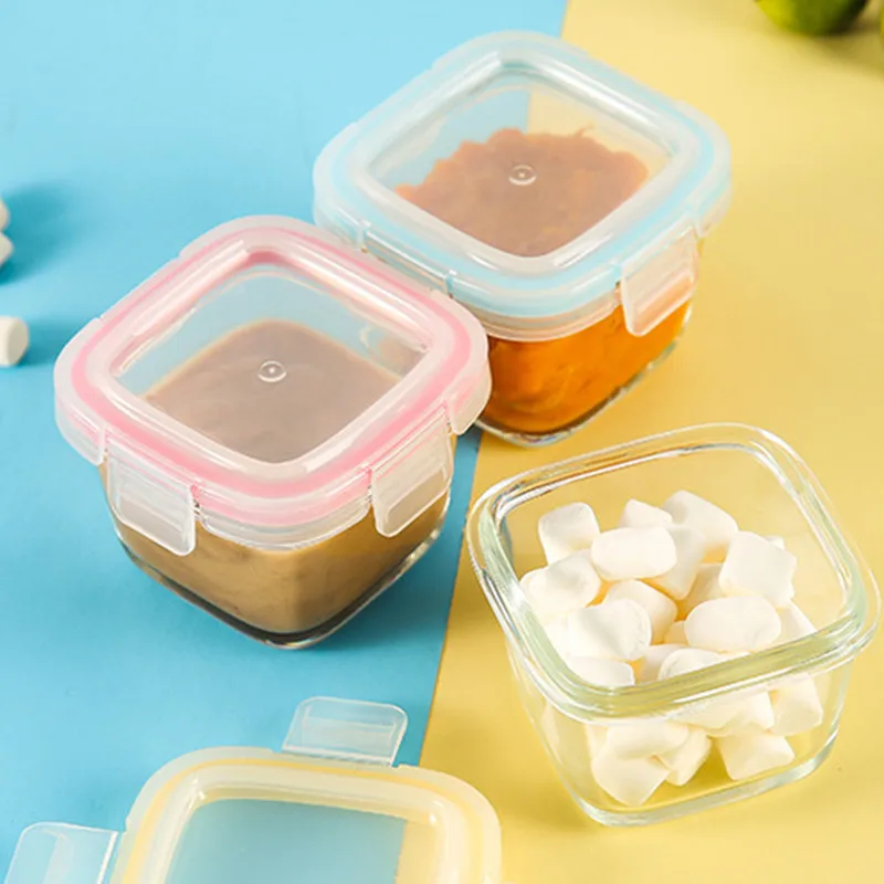 3-piece baby food box, children’s lunch box, salad food storage box set, sealed glass crisper, microwave oven available
3-piece baby food box, children’s lunch box, salad food storage box set, sealed glass crisper, microwave oven available