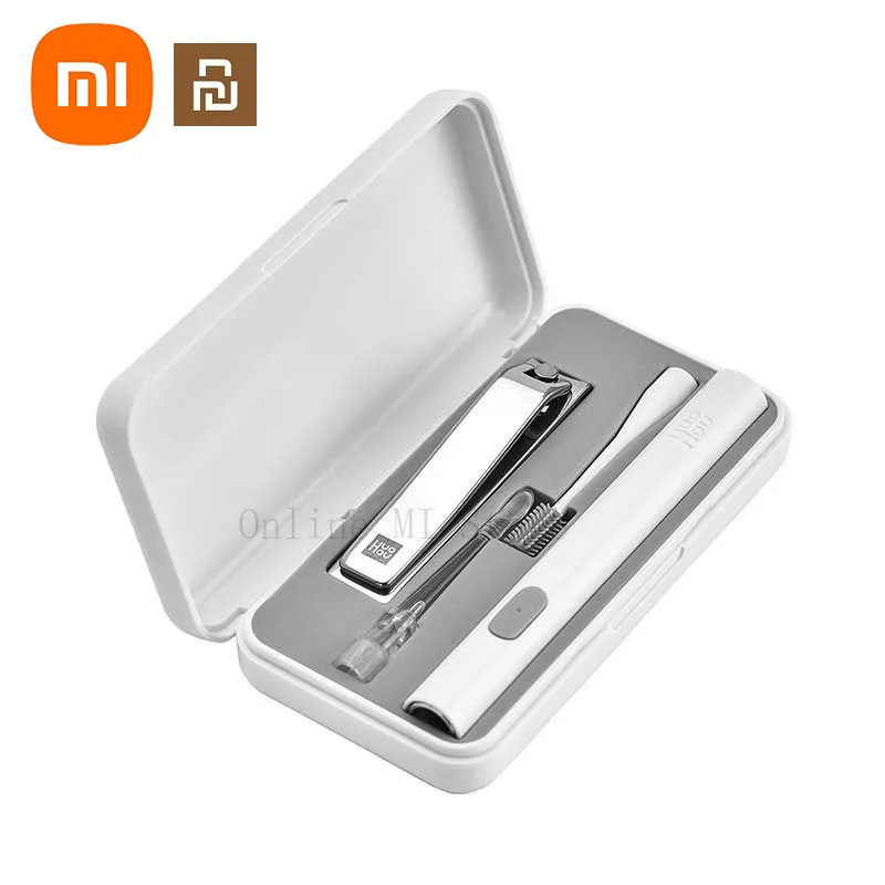 XIaomi HUOHOU LED Portable USB Ear Nail Care Kit Ear Pick Brush Wax Cleaner Removal Tool Kit with Light Nail File Clipper Cutter
XIaomi HUOHOU LED Portable USB Ear Nail Care Kit Ear Pick Brush Wax Cleaner Removal Tool Kit with Light Nail File Clipper Cutter