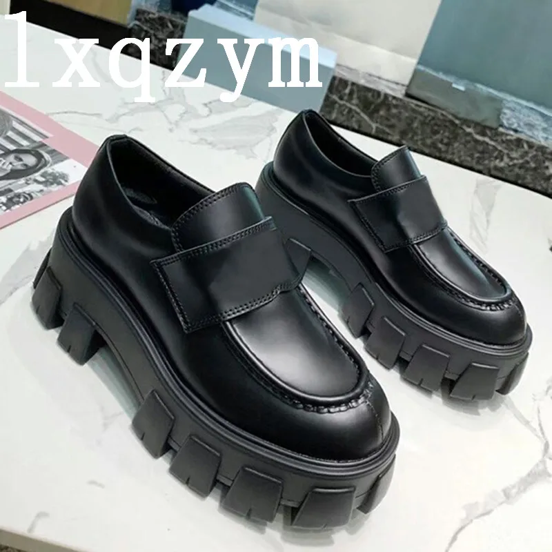 Women Shoes Genuine Leather Round Toe Heightened Loafer Casual Lace Up Thick Sole Increasing Female Heels Platform Zapatos Mujer
Women Shoes Genuine Leather Round Toe Heightened Loafer Casual Lace Up Thick Sole Increasing Female Heels Platform Zapatos Mujer