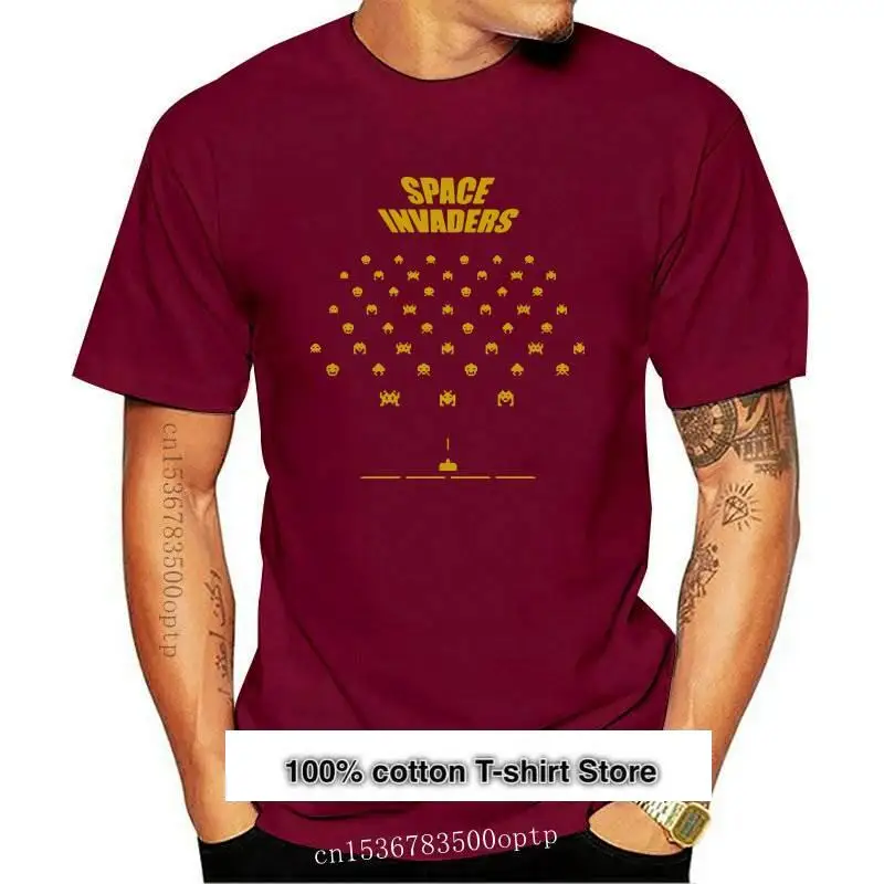 Camiseta de los Invaders del espacio para hombre, camisa de cuello redondo, 100% algodón, Punk, diseñador callejero
Camiseta de los Invaders del espacio para hombre, camisa de cuello redondo, 100% algodón, Punk, diseñador callejero
