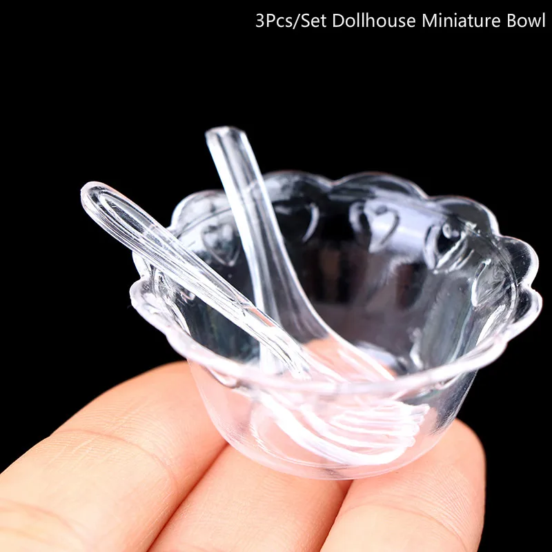 3Pcs/set Dollhouse Miniature Bowl Spoon Fork Dolls Kitchen Dollhouse Miniature Water Cup Accessories
3Pcs/set Dollhouse Miniature Bowl Spoon Fork Dolls Kitchen Dollhouse Miniature Water Cup Accessories