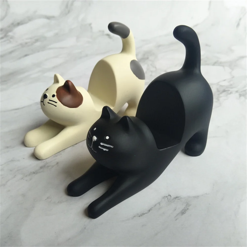 Kawaii Mini Cat Phone Holder Ornament Table Kitten Sculpture Cat Tatami Astronaut Toast Mini Doll Phone Stand Smartphone Desktop
Kawaii Mini Cat Phone Holder Ornament Table Kitten Sculpture Cat Tatami Astronaut Toast Mini Doll Phone Stand Smartphone Desktop