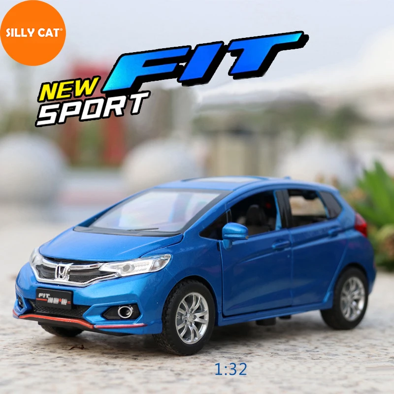 SILLY CAT 1:32 Metal Model Car For HONDA Fit Jazz GK_ 2014-2020 Car Model Toy Play Vehicles Car Door Openable Car Toy Collection
SILLY CAT 1:32 Metal Model Car For HONDA Fit Jazz GK_ 2014-2020 Car Model Toy Play Vehicles Car Door Openable Car Toy Collection