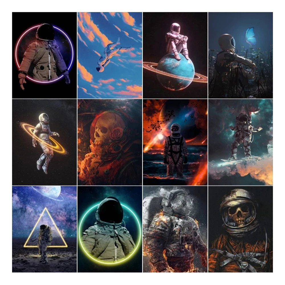 Canvas Size 5D Diy Customized Diamond Painting Cross Stitch Astronaut Square Round Diamond Mosaic Handmade Crafts Gifts
Canvas Size 5D Diy Customized Diamond Painting Cross Stitch Astronaut Square Round Diamond Mosaic Handmade Crafts Gifts