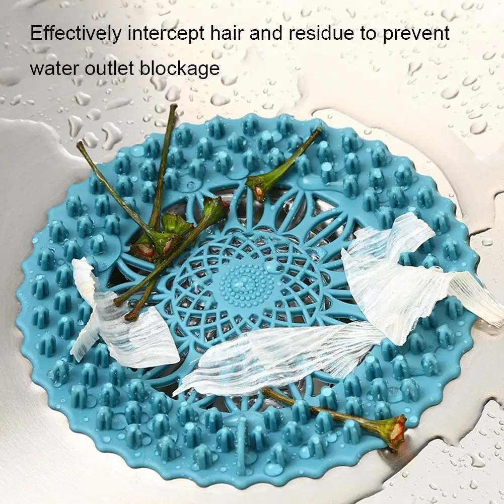 Sink Anti-blocking Floor Drain Cover Shower Drain Strainers Bathroom Silicone Sink Hair Bathtub Stopper Catchers Filter Cov Y7D4
Sink Anti-blocking Floor Drain Cover Shower Drain Strainers Bathroom Silicone Sink Hair Bathtub Stopper Catchers Filter Cov Y7D4