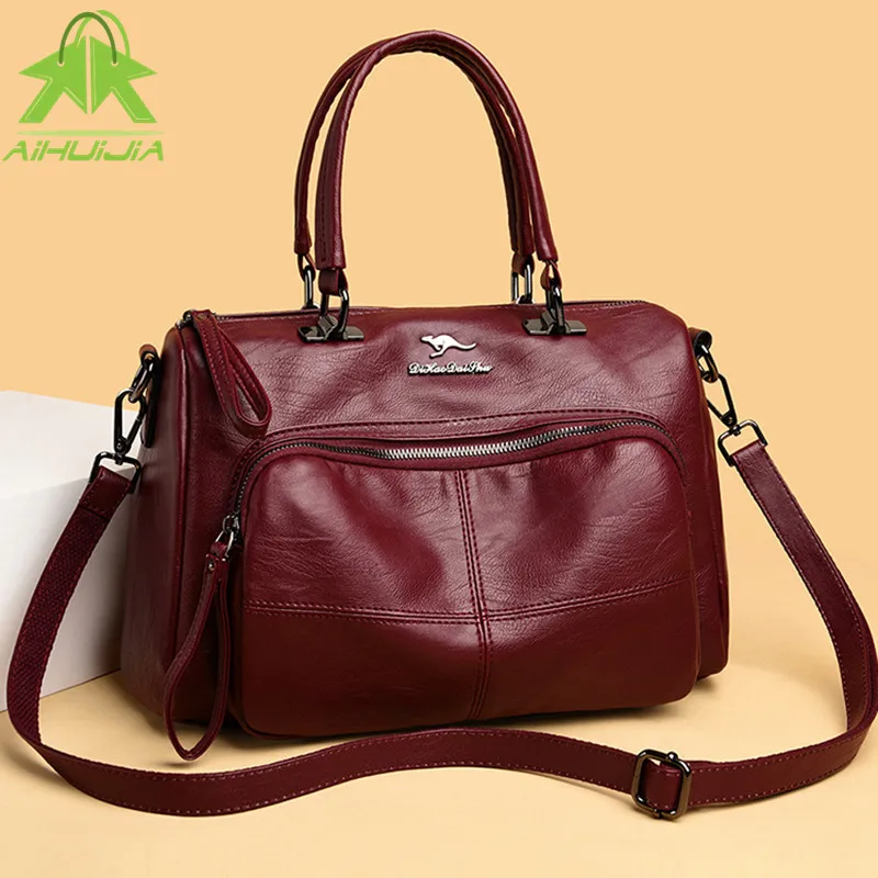 High Quality Leather High Capacity Handbags 2021 New Womens Shoulder Bags Designer Crossbody Bag for Women Bag Fashion Female
High Quality Leather High Capacity Handbags 2021 New Womens Shoulder Bags Designer Crossbody Bag for Women Bag Fashion Female