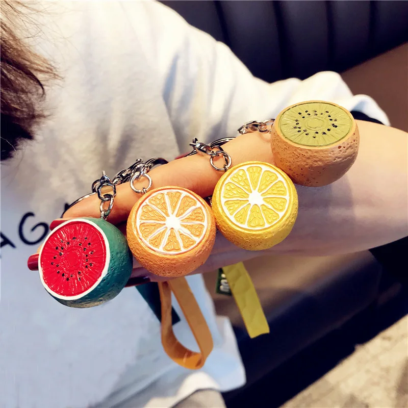Fresh Fruit Keychain PVC 3D Kiwi Lemon Orange Watermelon Keychains Summer Women Men Car Keyring Jewelry Handbag Fashion Trinket
Fresh Fruit Keychain PVC 3D Kiwi Lemon Orange Watermelon Keychains Summer Women Men Car Keyring Jewelry Handbag Fashion Trinket