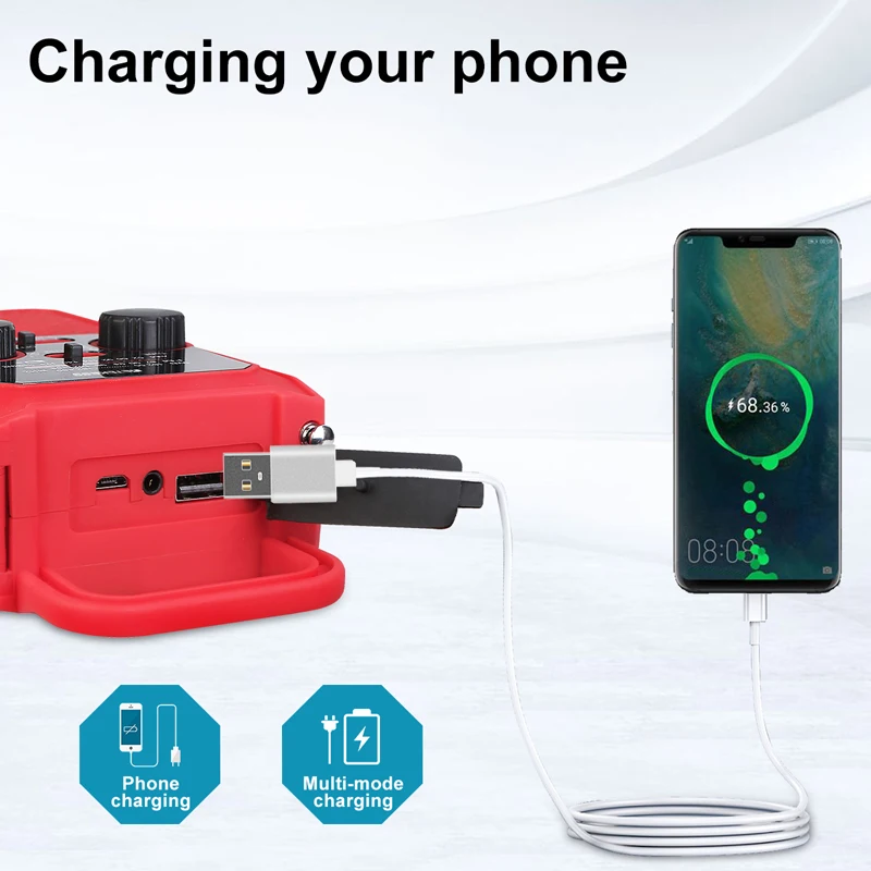 RETEKESS TR201 FM AM NOAA SOS Portable Emergency Radio Waterproof LED Lighting Hand Crank Solar Radio Receiver For Camping 
RETEKESS TR201 FM AM NOAA SOS Portable Emergency Radio Waterproof LED Lighting Hand Crank Solar Radio Receiver For Camping