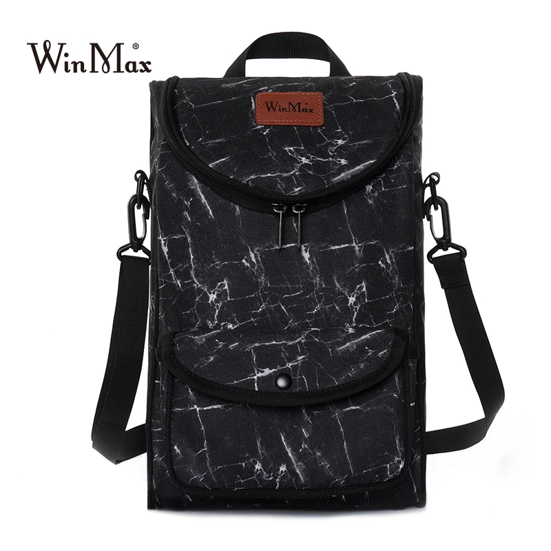 Winmax Black Folded Cooler Ice Bags Double Wine Bottle Bag Beer Cooling Holder Carrier Portable Liquor Ice-cold for wine lovers 
Winmax Black Folded Cooler Ice Bags Double Wine Bottle Bag Beer Cooling Holder Carrier Portable Liquor Ice-cold for wine lovers