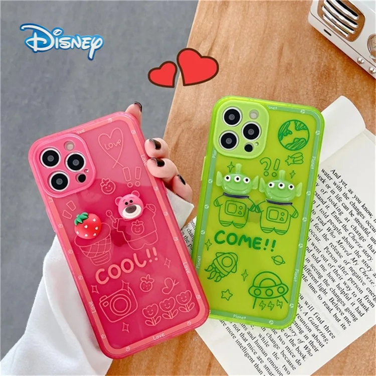Disney Lotso Alien 3D Cartoon Phone case for iPhone 13 12 11 Pro Max Mini XR XS 7 8 Plus SE Cute Couples Cellphone Covers
Disney Lotso Alien 3D Cartoon Phone case for iPhone 13 12 11 Pro Max Mini XR XS 7 8 Plus SE Cute Couples Cellphone Covers