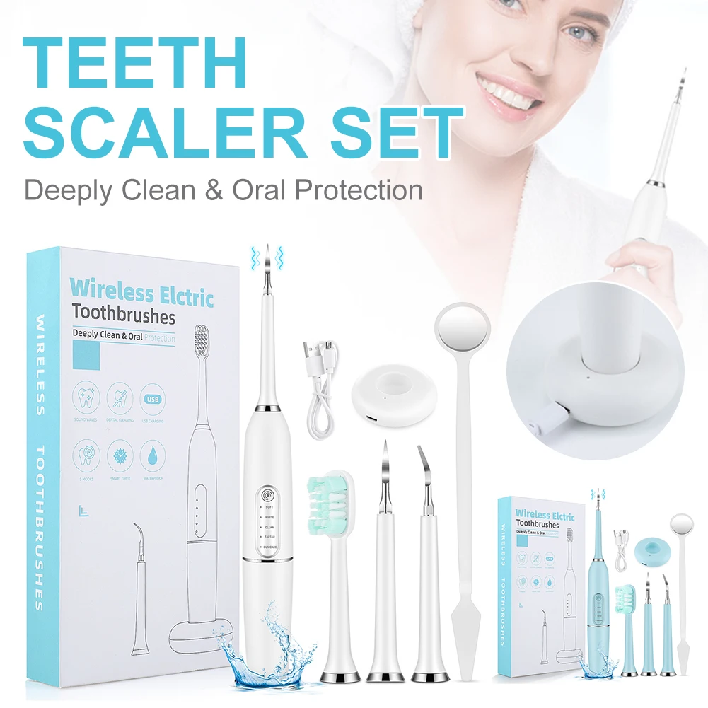 Electric Ultrasonic Dental Calculus Remover Teeth Cleaner Dental Cleaning Teeth Whitening Scaler Dental Tartar Remover Oral Care
Electric Ultrasonic Dental Calculus Remover Teeth Cleaner Dental Cleaning Teeth Whitening Scaler Dental Tartar Remover Oral Care