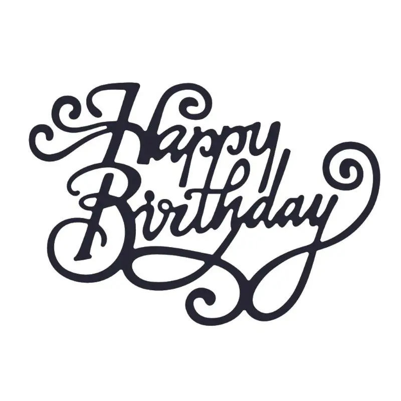 Happy Birthday Metal Cutting Dies Stencil DIY Scrapbooking Album Stamp Paper Card Embossing Crafts Decor 95AA
Happy Birthday Metal Cutting Dies Stencil DIY Scrapbooking Album Stamp Paper Card Embossing Crafts Decor 95AA