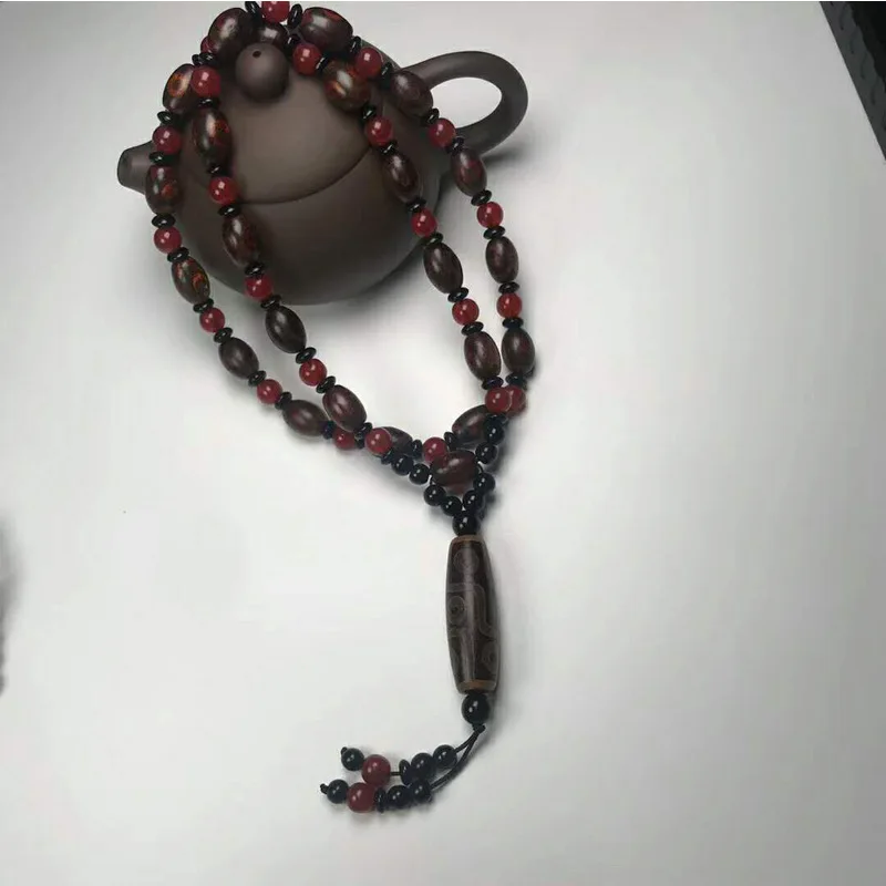 Hot Selling Natural Dzi Bead Necklace Charm Jewellery Women's Hand-Carved Necklace for Women Men Fashion Accessories A009
Hot Selling Natural Dzi Bead Necklace Charm Jewellery Women's Hand-Carved Necklace for Women Men Fashion Accessories A009