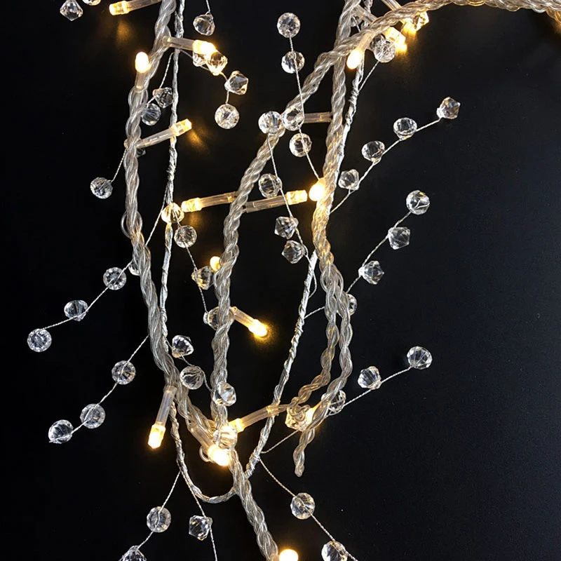 120/200cm Acrylic Crystal Beads Curtain Garland Droprain Bead Branch String Crystal Bead Wedding Party Decoration Supplies
120/200cm Acrylic Crystal Beads Curtain Garland Droprain Bead Branch String Crystal Bead Wedding Party Decoration Supplies