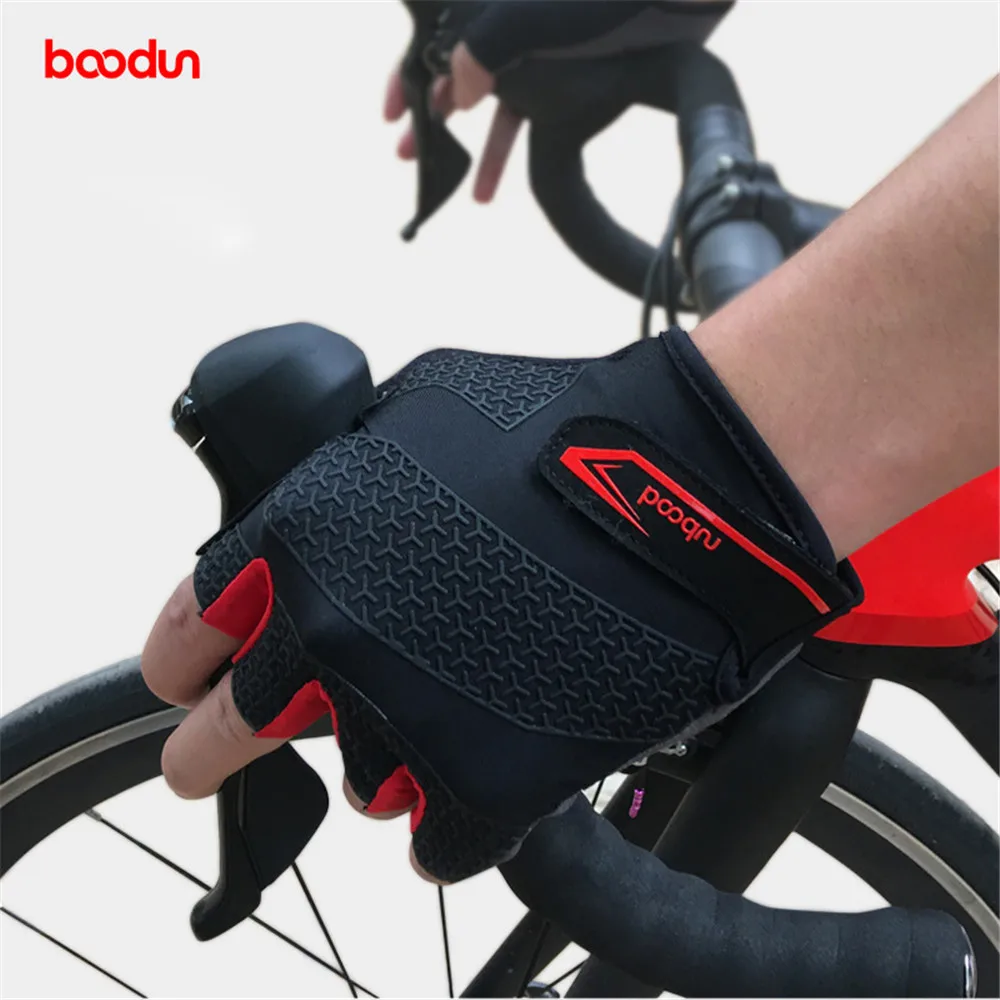 Boodun Cycling Gloves Outdoor Sports Breathable Bike Gloves Half Short Finger Thick Silcone Pad Gloves Unisex for Summer Riding
Boodun Cycling Gloves Outdoor Sports Breathable Bike Gloves Half Short Finger Thick Silcone Pad Gloves Unisex for Summer Riding