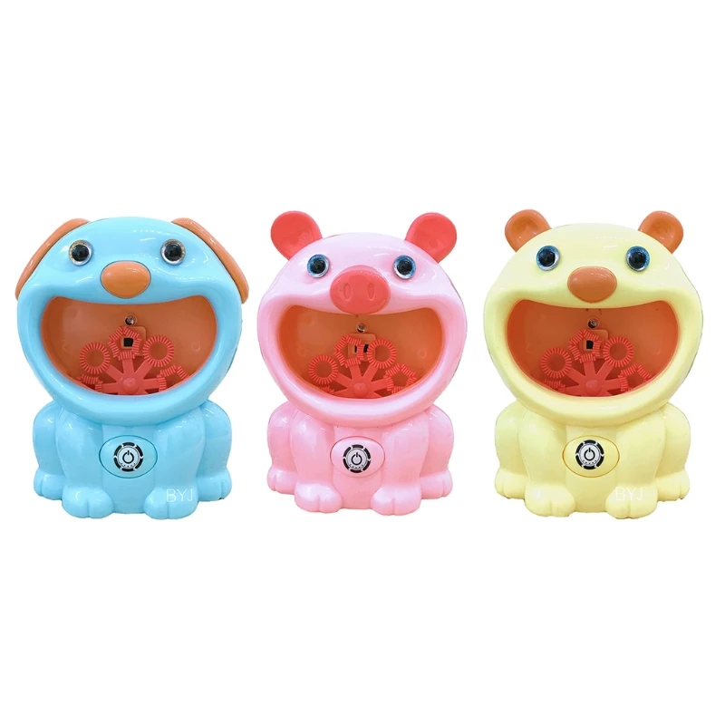 P15C 1PC Bubble Maker Beach Bathing Toy for Kids Electric Toy for Toddlers Piggy Bubble Stick Wand Musical Blower for Wedding 
P15C 1PC Bubble Maker Beach Bathing Toy for Kids Electric Toy for Toddlers Piggy Bubble Stick Wand Musical Blower for Wedding