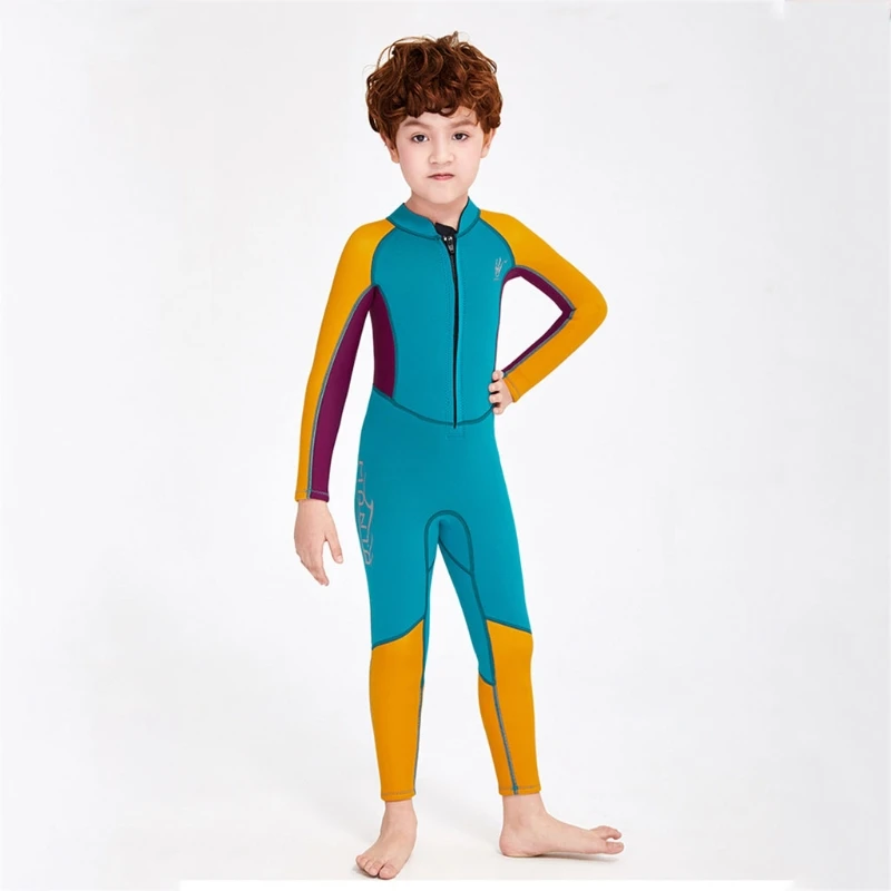 Warm One-piece Kids Boy Wetsuit Long-Sleeve Snorkeling Surfing Swimwear Diving Suit Children Water Sport Sun Protection
Warm One-piece Kids Boy Wetsuit Long-Sleeve Snorkeling Surfing Swimwear Diving Suit Children Water Sport Sun Protection