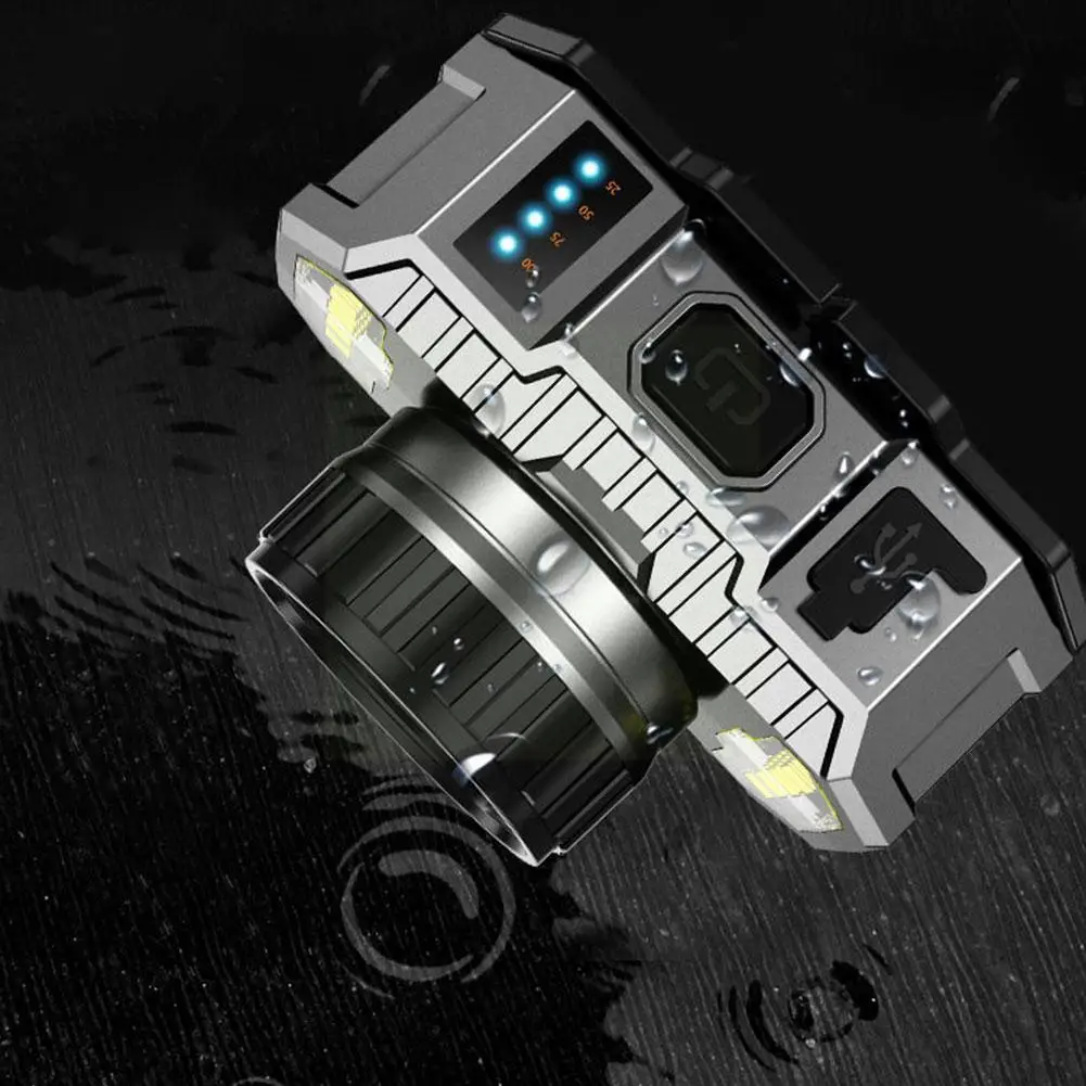 Led Lights Strong Light Super Bright -mounted Flashlight Rechargeable Outdoor Night Fishing Household Lights G4s1
Led Lights Strong Light Super Bright -mounted Flashlight Rechargeable Outdoor Night Fishing Household Lights G4s1
