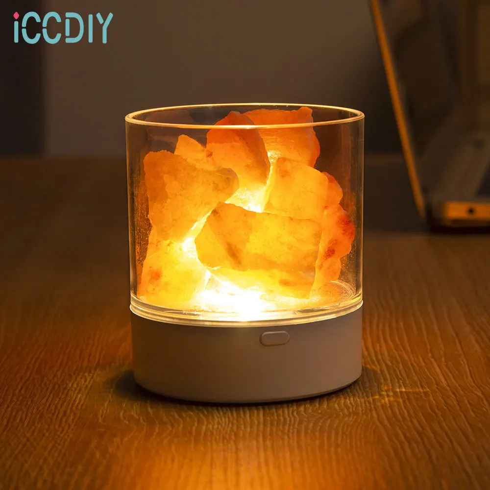 Himalayas Salt Crystal Rock Lamp Night Light Natural Air Purifying Dimmable 7 Colors LED Negative Ionic Stone Desk Light
Himalayas Salt Crystal Rock Lamp Night Light Natural Air Purifying Dimmable 7 Colors LED Negative Ionic Stone Desk Light