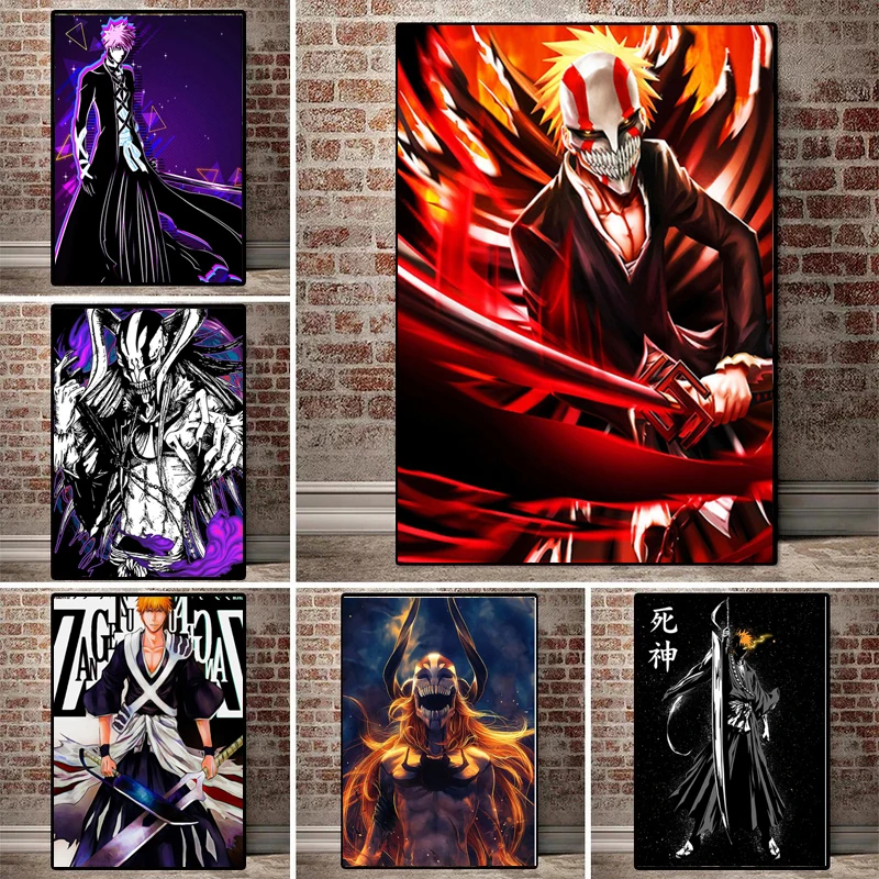 Japanese Anime Wall Art Picture BLEACH Canvas Painting Kurosaki Posters Prints for Living Room Boys Bedroom Home Decoration
Japanese Anime Wall Art Picture BLEACH Canvas Painting Kurosaki Posters Prints for Living Room Boys Bedroom Home Decoration