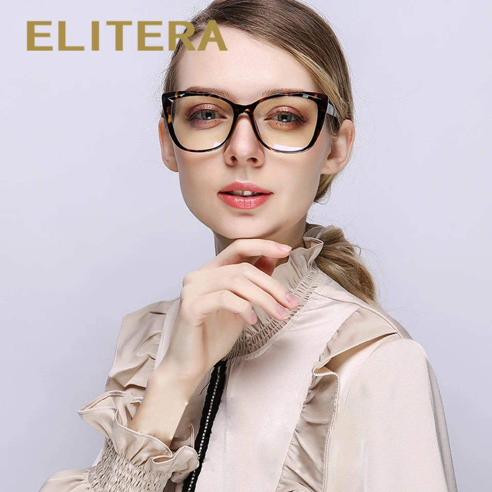Синий светильник ELITERA очки для мужчин компьютерные игровые прозрачные оправа
