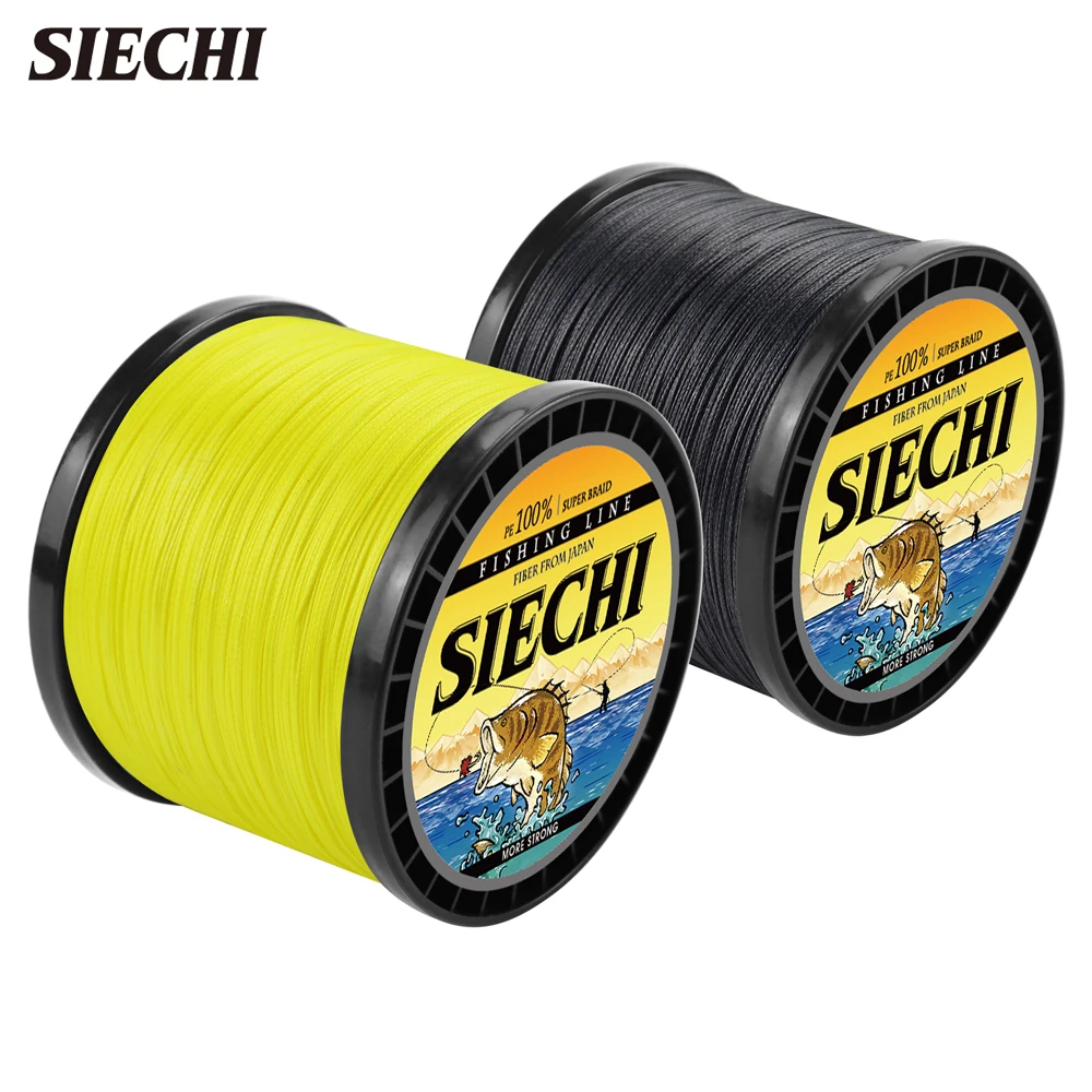 SIECHI 300M 500M 1000M 4 Strands Braided Fishing Line Strong PE Sea Saltwater Multifilament Durable Japanese Cord Tackle
SIECHI 300M 500M 1000M 4 Strands Braided Fishing Line Strong PE Sea Saltwater Multifilament Durable Japanese Cord Tackle
