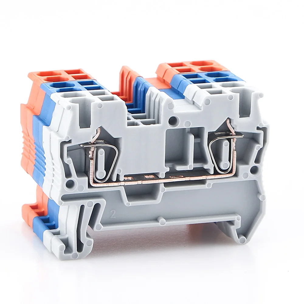 100pcs Spring Terminal Block ST-2.5 Connector Return Pull Type Spring Connection Screwless Copper Din Rail Wire Conductor ST2.5
100pcs Spring Terminal Block ST-2.5 Connector Return Pull Type Spring Connection Screwless Copper Din Rail Wire Conductor ST2.5