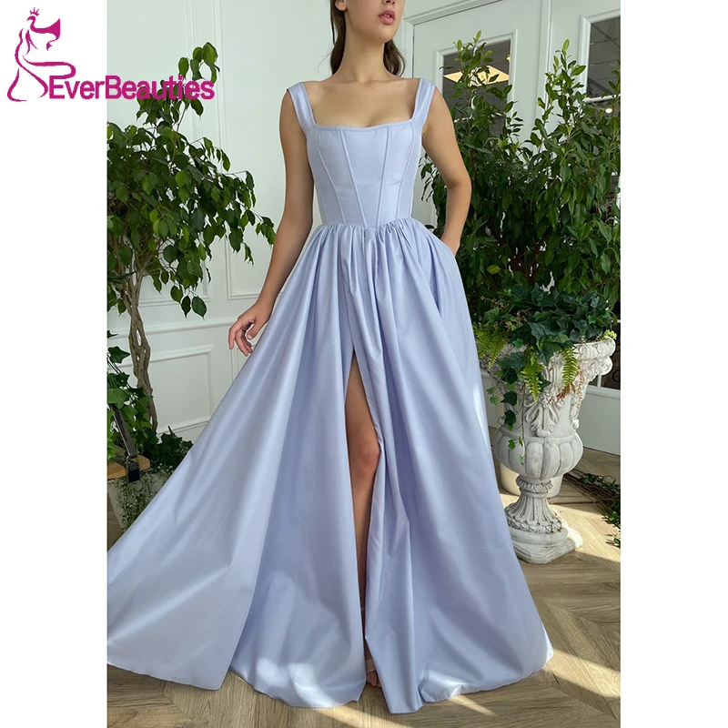 Satin Prom Dresses Long with Pockets Robe De Soiree De Mariage A-Line вечернее платье 2021 Side Split Vestidos De Fiesta
Satin Prom Dresses Long with Pockets Robe De Soiree De Mariage A-Line вечернее платье 2021 Side Split Vestidos De Fiesta