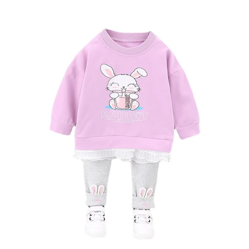 Fashion Spring Autumn Baby Girls Clothes Sets Children Cute Cartoon T-Shirt Pants 2Pcs/Set Toddler Casual Costume Kids Tracksuit
Fashion Spring Autumn Baby Girls Clothes Sets Children Cute Cartoon T-Shirt Pants 2Pcs/Set Toddler Casual Costume Kids Tracksuit