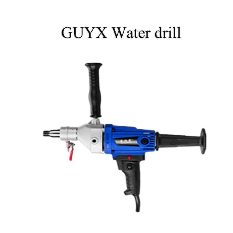 Water drilling rig, hand-held concrete core drilling machine, adjustable speed water injection head mixing rod
Water drilling rig, hand-held concrete core drilling machine, adjustable speed water injection head mixing rod