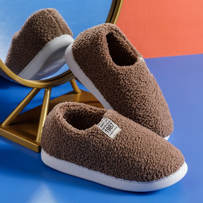 New Cotton Slippers Women's Winter Home Shoes Thick-soled Warm Fur Household Couples Non-slip Leisure Indoor female Footwear
New Cotton Slippers Women's Winter Home Shoes Thick-soled Warm Fur Household Couples Non-slip Leisure Indoor female Footwear
