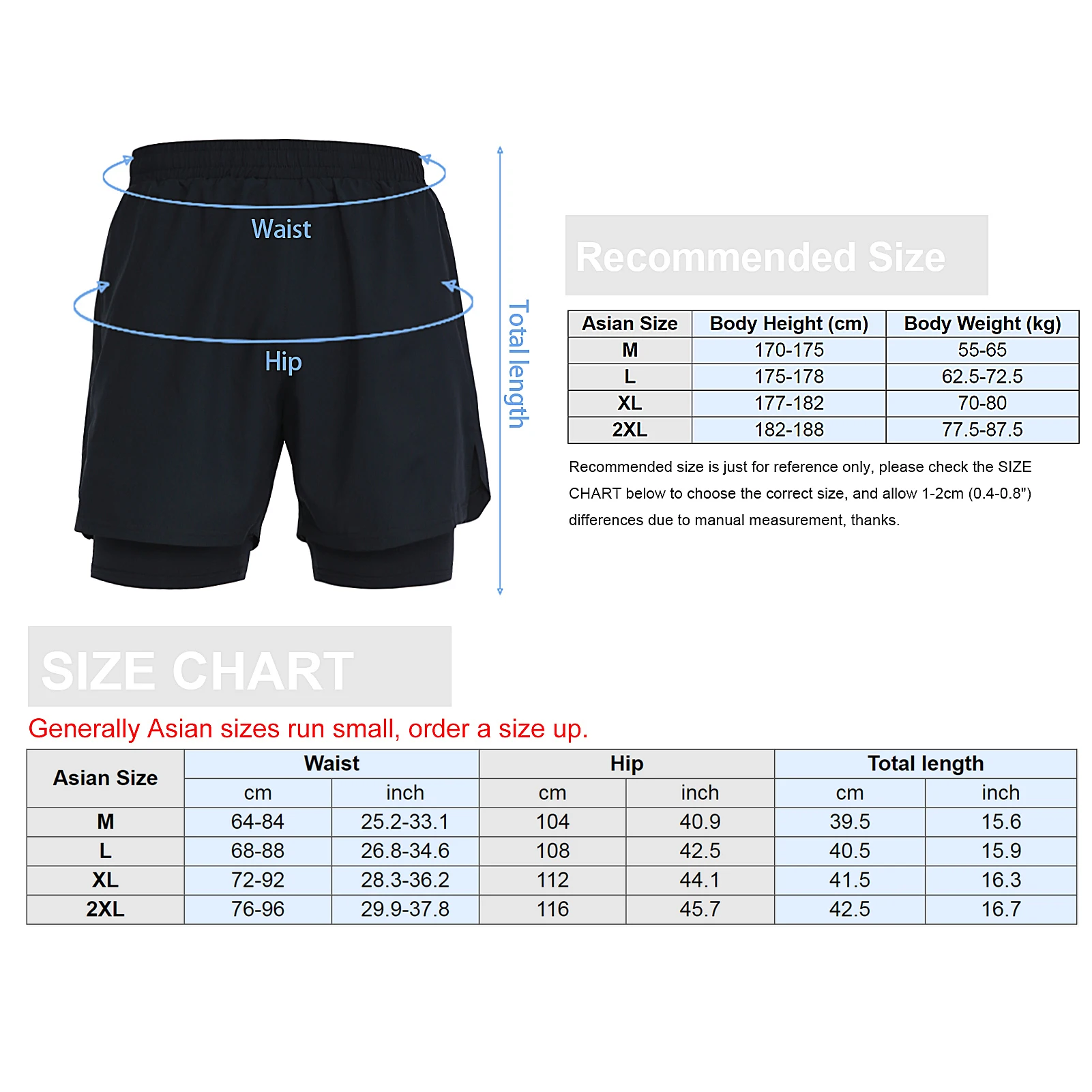 Summer Men's 2 in 1 Fitness Shorts Quick-Dry Pockets Short Basketball Running Jogging Gym Beach Home Bottoms
Summer Men's 2 in 1 Fitness Shorts Quick-Dry Pockets Short Basketball Running Jogging Gym Beach Home Bottoms