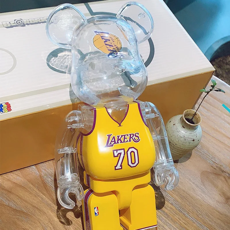 Bearbrick 28cm 400% Bear@brick Laker Action Figures Bear Pvc Model Figures Diy Paint Dolls Kids Toys Children Birthday Gifts
Bearbrick 28cm 400% Bear@brick Laker Action Figures Bear Pvc Model Figures Diy Paint Dolls Kids Toys Children Birthday Gifts