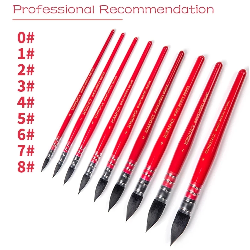 Squirrel Nylon Hair Painting Brush Single Professional Artistic Watercolor Brushes Gouache Wash Mop School Painting Art Supplies
Squirrel Nylon Hair Painting Brush Single Professional Artistic Watercolor Brushes Gouache Wash Mop School Painting Art Supplies