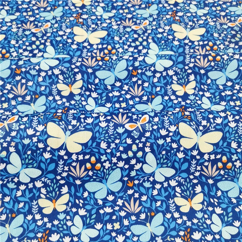 Butterfly Sereis 100% Cotton Fabric Kids Cotton Patchwork Cloth DIY Sewing Quilting Fat Quarters Material For Baby&Child
Butterfly Sereis 100% Cotton Fabric Kids Cotton Patchwork Cloth DIY Sewing Quilting Fat Quarters Material For Baby&Child