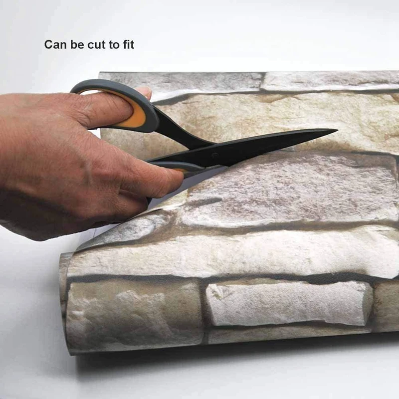 Brick Wallpaper 3D Optic Stone Textured Removable Waterproof Wallpaper for Bedroom Living Room Decoration 45X1000cm
Brick Wallpaper 3D Optic Stone Textured Removable Waterproof Wallpaper for Bedroom Living Room Decoration 45X1000cm