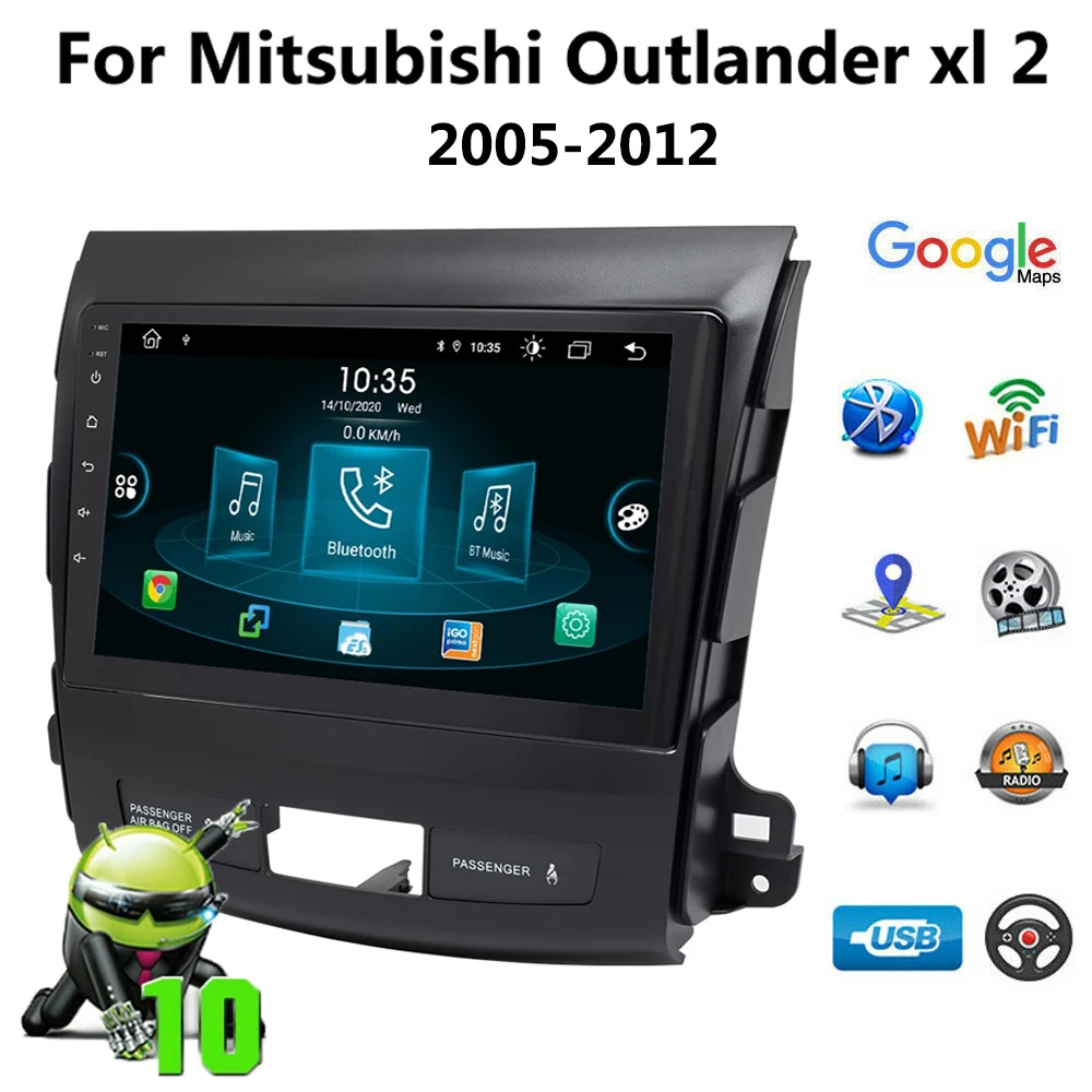 Автомагнитола 2 din Android 10,0 для Mitsubishi Outlander 2005, 2006-2010, 2011, 2012, мультимедийный плеер с GPS-навигацией, Wi-Fi, BT, 2 din
Автомагнитола 2 din Android 10,0 для Mitsubishi Outlander 2005, 2006-2010, 2011, 2012, мультимедийный плеер с GPS-навигацией, Wi-Fi, BT, 2 din
