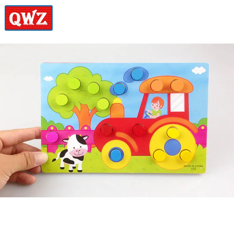 QWZ Montessori Wooden Tangram Jigsaw Board Educational Early Learning Cartoon Wood Puzzles Games Kids Toys for Children Gifts
QWZ Montessori Wooden Tangram Jigsaw Board Educational Early Learning Cartoon Wood Puzzles Games Kids Toys for Children Gifts