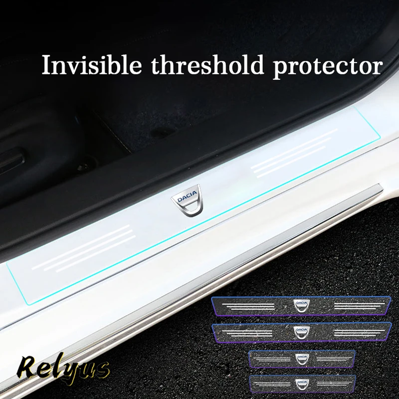 Car Threshold Cover Door Sill Protector Transparent Paint Protection Film For Dacia Duster Logan Sandero Stepway 2 Dokker Lodgy
Car Threshold Cover Door Sill Protector Transparent Paint Protection Film For Dacia Duster Logan Sandero Stepway 2 Dokker Lodgy