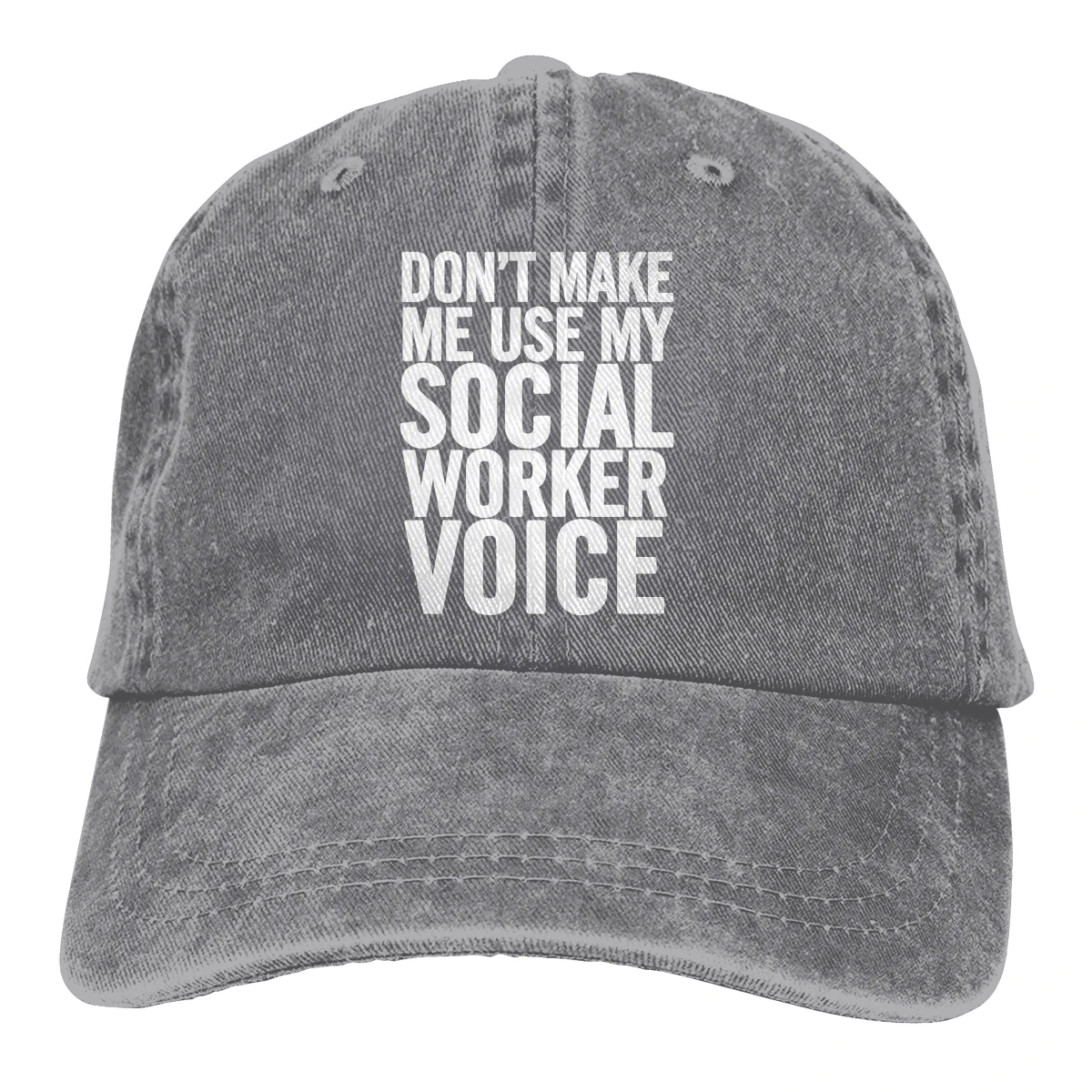 Dont Make Me Use My Social Worker Voice Hats For Men Women Fashionable Adjustable Baseball Cap Vintage Dad Hats
Dont Make Me Use My Social Worker Voice Hats For Men Women Fashionable Adjustable Baseball Cap Vintage Dad Hats