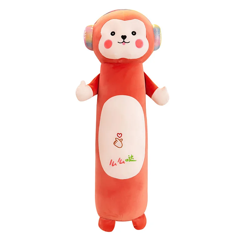 Kawaii Headphone Monkey Stuffed Toys Soft Plush Pillow Sleeping With Long Strip Pillow Birthday Gift Toys for Girls
Kawaii Headphone Monkey Stuffed Toys Soft Plush Pillow Sleeping With Long Strip Pillow Birthday Gift Toys for Girls