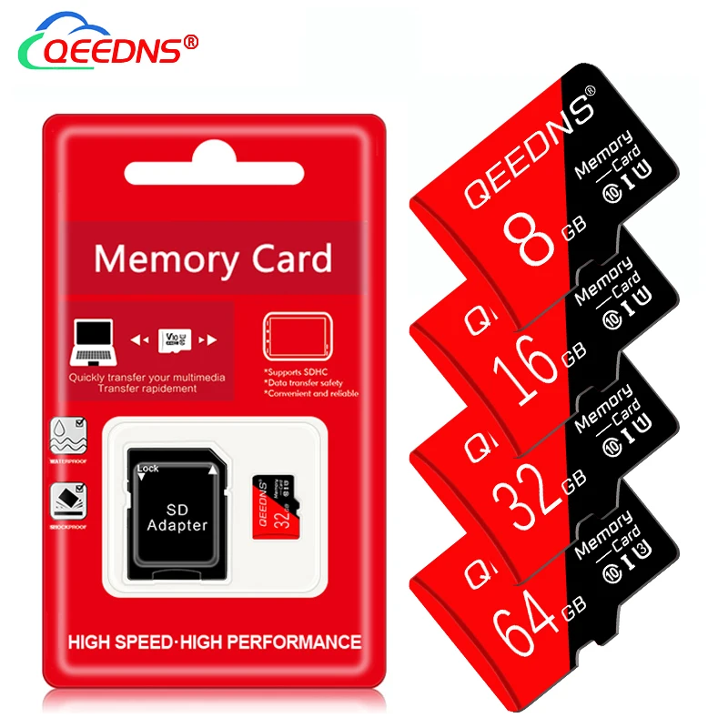 Hot Sale Microsd TF Card Class 10 Memory Card 8G 16G 32G 64G 128G 256 GB Flash Micro SD Cards microSD flash drive for smardphone
Hot Sale Microsd TF Card Class 10 Memory Card 8G 16G 32G 64G 128G 256 GB Flash Micro SD Cards microSD flash drive for smardphone